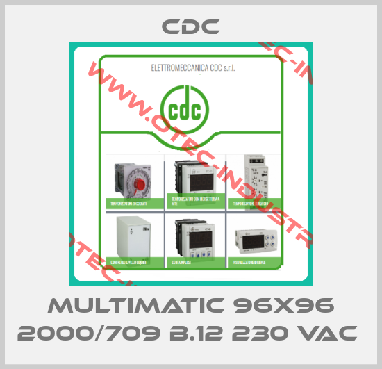 Multimatic 96X96 2000/709 B.12 230 VAC -big