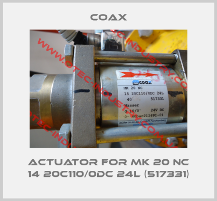 Actuator for MK 20 NC  14 20C110/0DC 24L (517331)-big