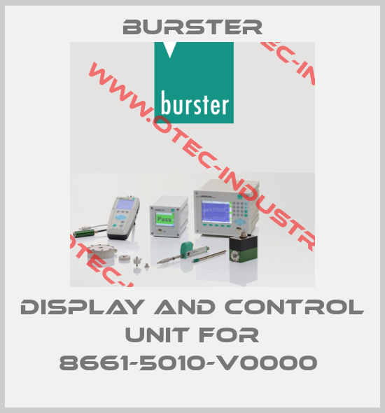 Display and Control unit for 8661-5010-V0000 -big