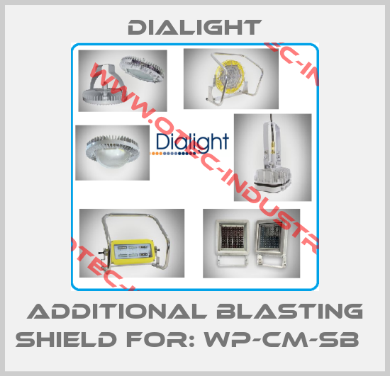 Additional Blasting Shield For: WP-CM-SB  -big