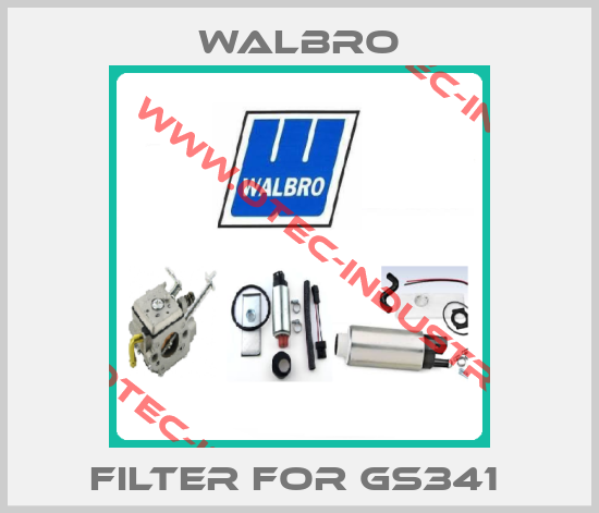 Filter for gs341 -big