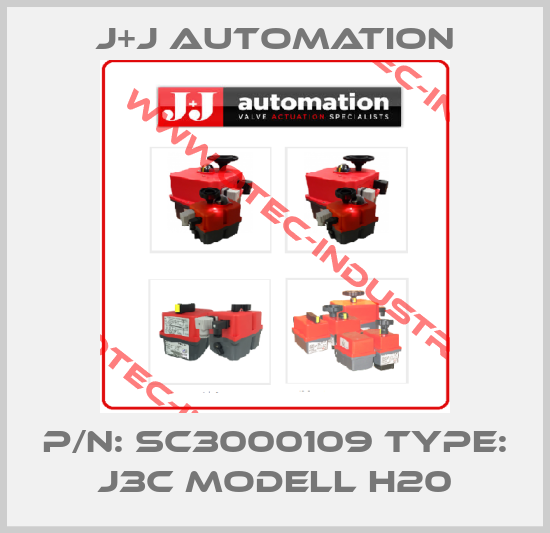 P/N: SC3000109 Type: J3C Modell H20-big