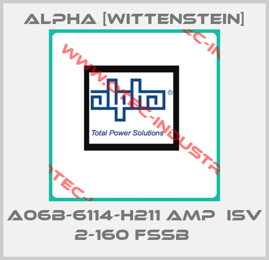 A06B-6114-H211 AMP  ISV 2-160 FSSB -big