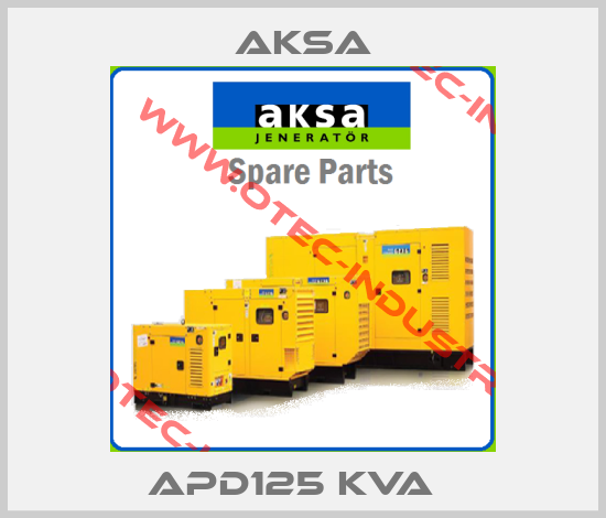 APD125 KVA  -big