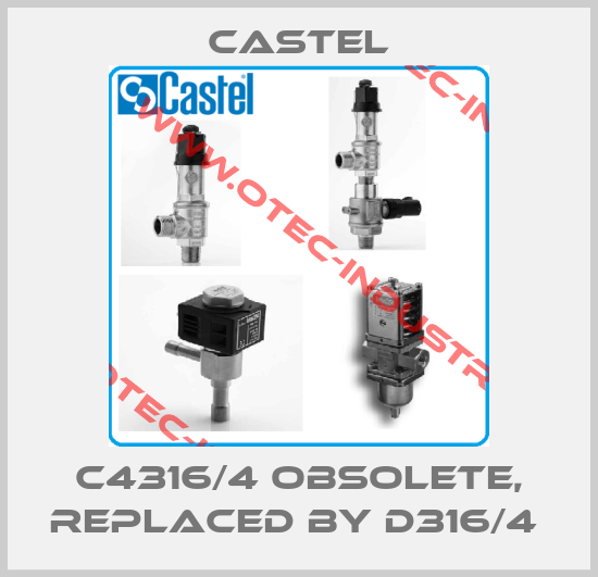 C4316/4 obsolete, replaced by D316/4 -big