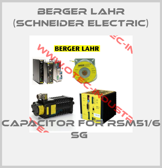 Capacitor for RSM51/6 SG -big