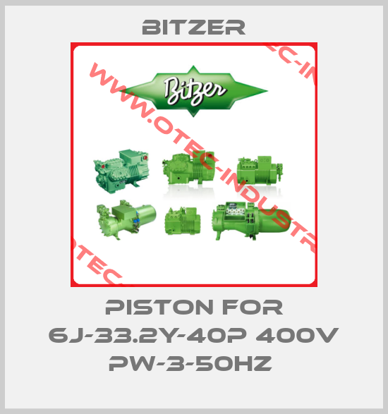 Piston for 6J-33.2Y-40P 400V PW-3-50Hz -big