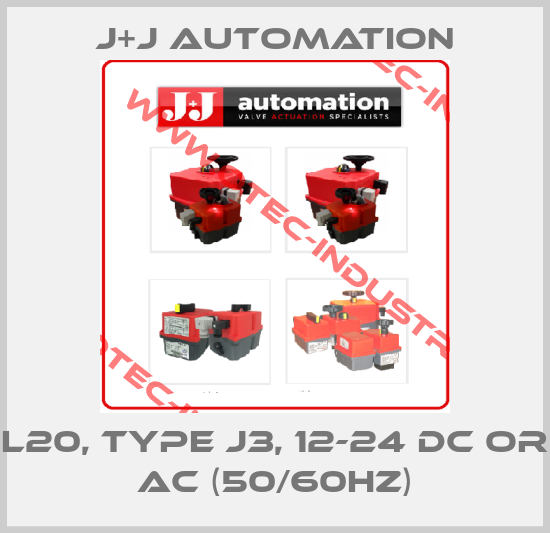 L20, Type J3, 12-24 DC or AC (50/60Hz)-big