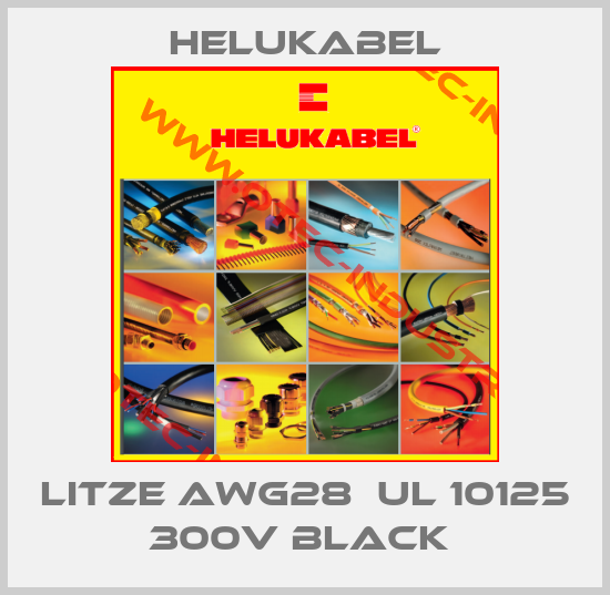 Litze AWG28  UL 10125 300V black -big