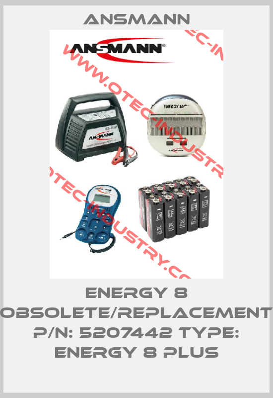ENERGY 8 obsolete/replacement P/N: 5207442 Type: Energy 8 plus-big