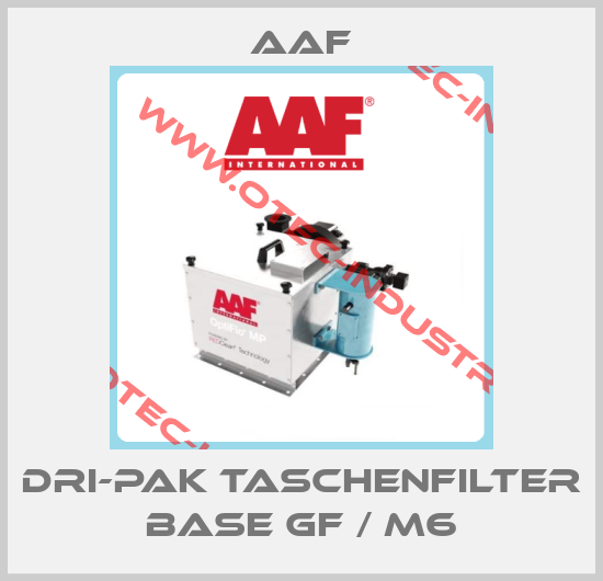 DRI-PAK TASCHENFILTER BASE GF / M6-big