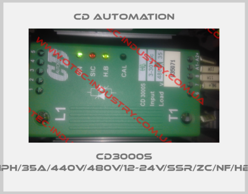 CD3000S 1PH/35A/440V/480V/12-24V/SSR/ZC/NF/HB-big