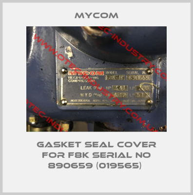 Gasket seal cover For F8K serial no 890659 (019565) -big
