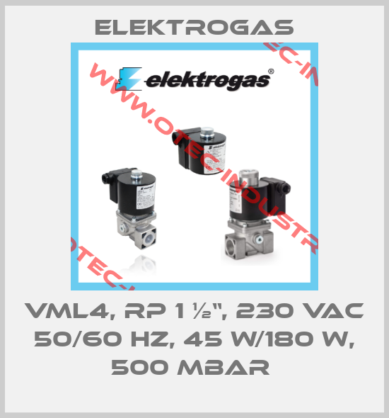 VML4, RP 1 ½“, 230 VAC 50/60 Hz, 45 W/180 W, 500 mbar -big