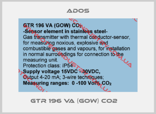 GTR 196 VA (GOW) CO2    -big