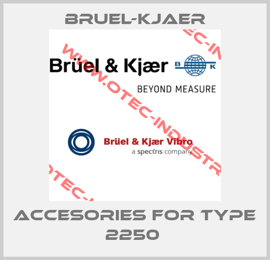 accesories for Type 2250 -big
