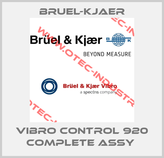 VIBRO CONTROL 920 COMPLETE ASSY -big
