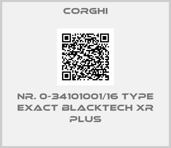 Nr. 0-34101001/16 Type EXACT BlackTech XR PLUS-big