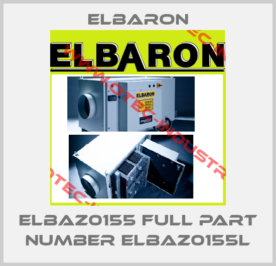 ELBAZ0155 full part number ELBAZ0155L-big