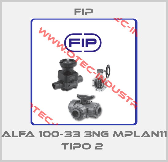 ALFA 100-33 3NG MPLAN11 TIPO 2 -big