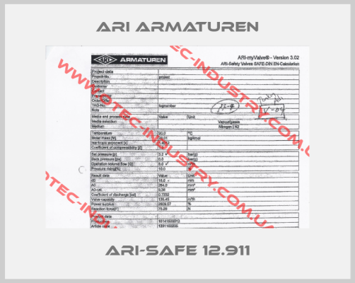 ARI-SAFE 12.911-big