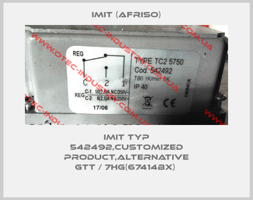 IMIT Typ 542492,Customized product,alternative GTT / 7HG(67414BX) -big