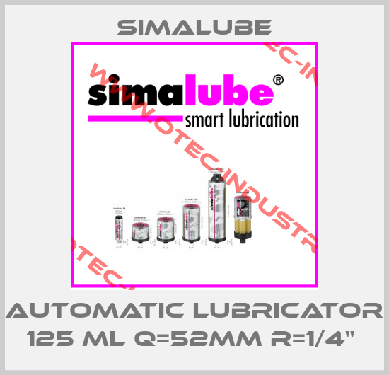AUTOMATIC LUBRICATOR 125 ML Q=52MM R=1/4" -big