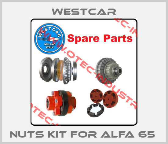 Nuts kit for Alfa 65 -big