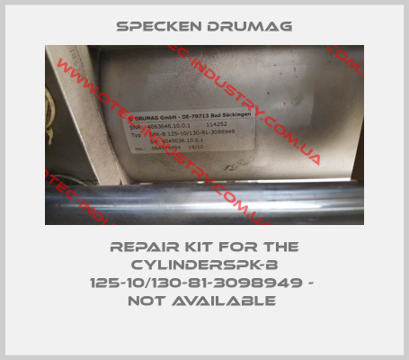 Repair kit for the cylinderSPK-B 125-10/130-81-3098949 -  not available -big
