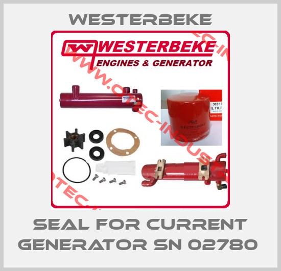 Seal for current generator SN 02780 -big