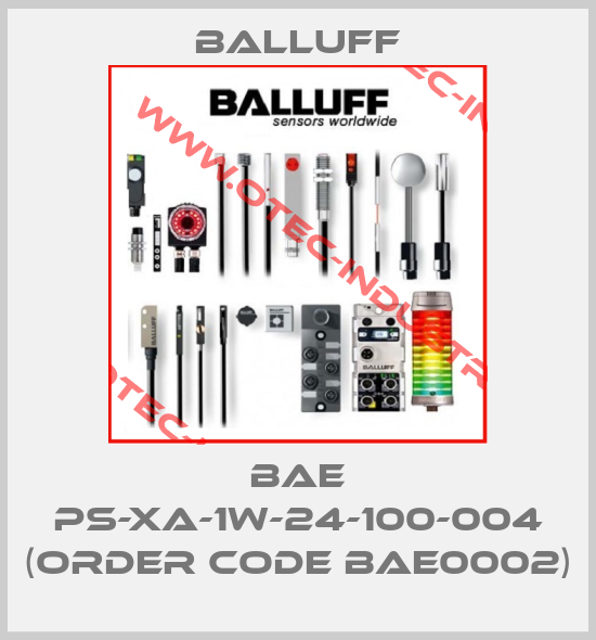 BAE PS-XA-1W-24-100-004 (Order code BAE0002)-big