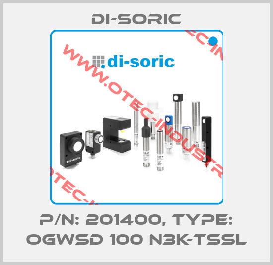 p/n: 201400, Type: OGWSD 100 N3K-TSSL-big