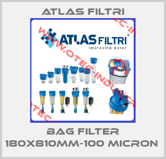 BAG FILTER 180x810mm-100 micron -big