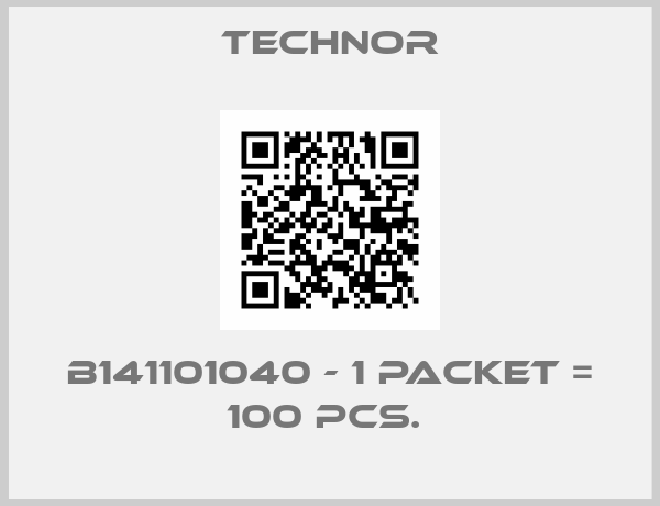 B141101040 - 1 packet = 100 pcs. -big
