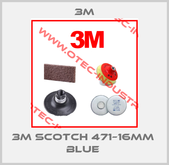 3M Scotch 471–16mm  blue -big