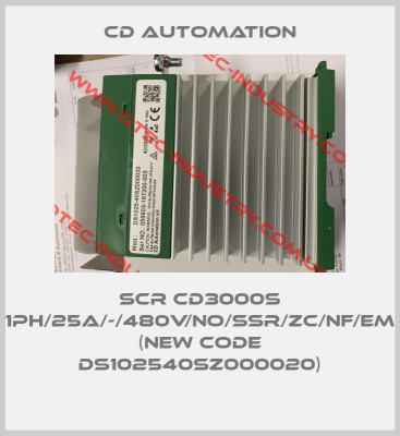 SCR CD3000S 1PH/25A/-/480V/NO/SSR/ZC/NF/EM  (new code DS102540SZ000020)-big