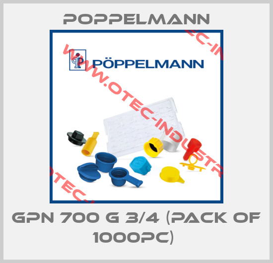 GPN 700 G 3/4 (pack of 1000pc) -big