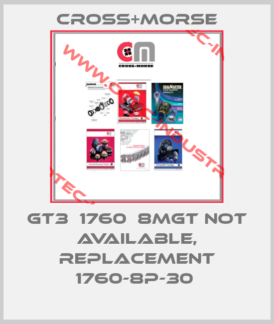 GT3  1760  8MGT not available, replacement 1760-8P-30 -big
