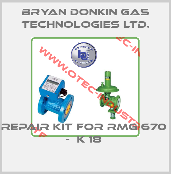 Repair kit for RMG 670   -  K 18 -big