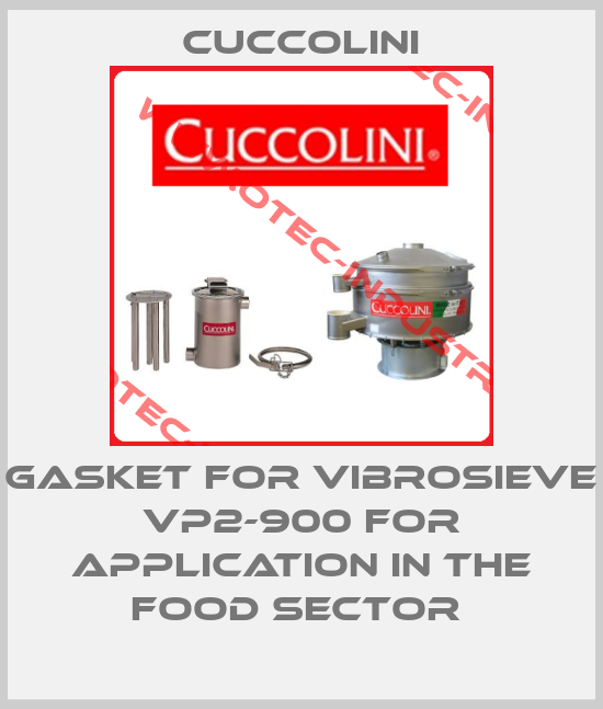 Gasket for vibrosieve VP2-900 For Application In The Food Sector -big