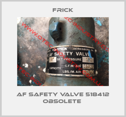 AF SAFETY VALVE 518412 obsolete -big