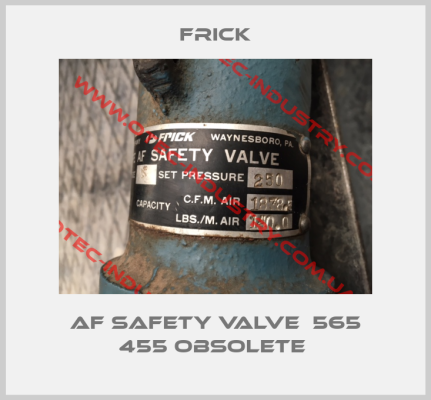 AF SAFETY VALVE  565 455 obsolete -big