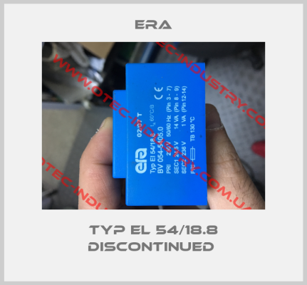 Typ El 54/18.8 discontinued -big