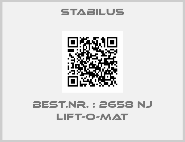 BEST.NR. : 2658 NJ LIFT-O-MAT-big