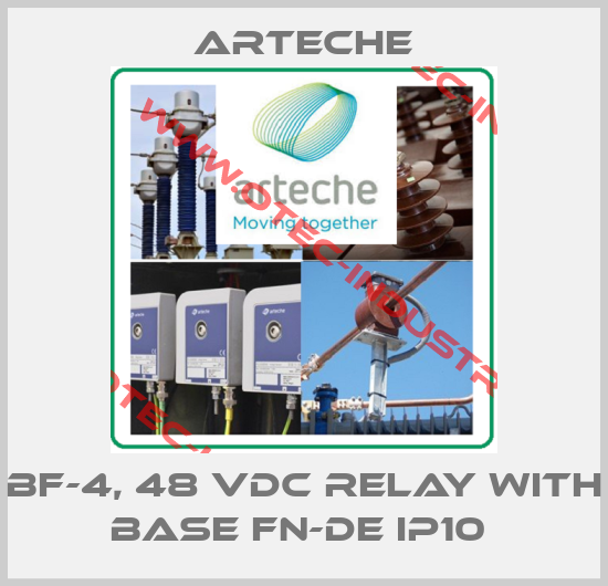 BF-4, 48 VDC relay with base FN-DE IP10 -big