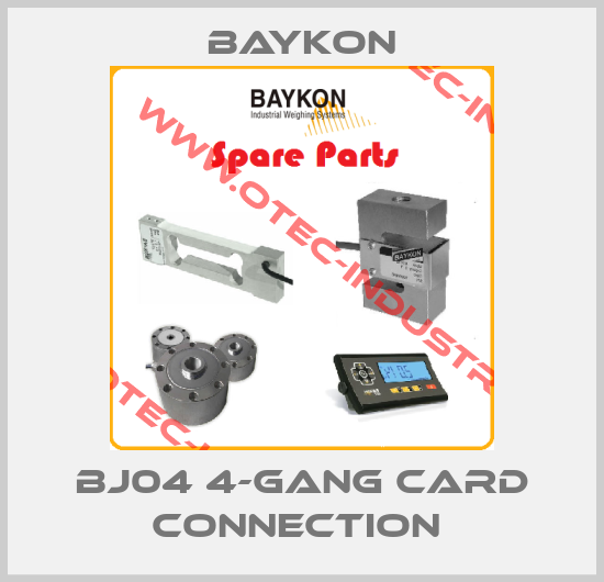 BJ04 4-GANG CARD CONNECTION -big