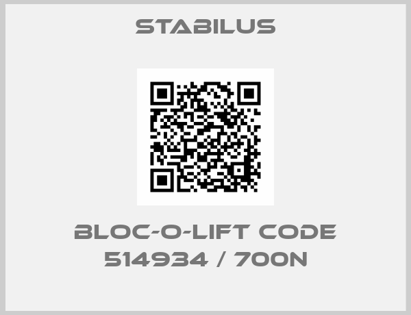 BLOC-O-LIFT code 514934 / 700N-big