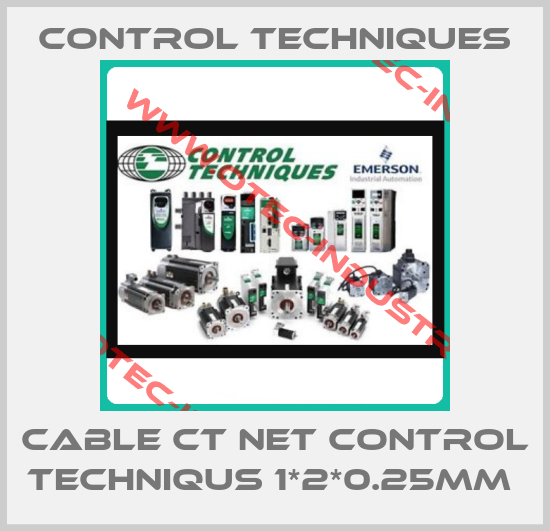 CABLE CT NET CONTROL TECHNIQUS 1*2*0.25MM -big