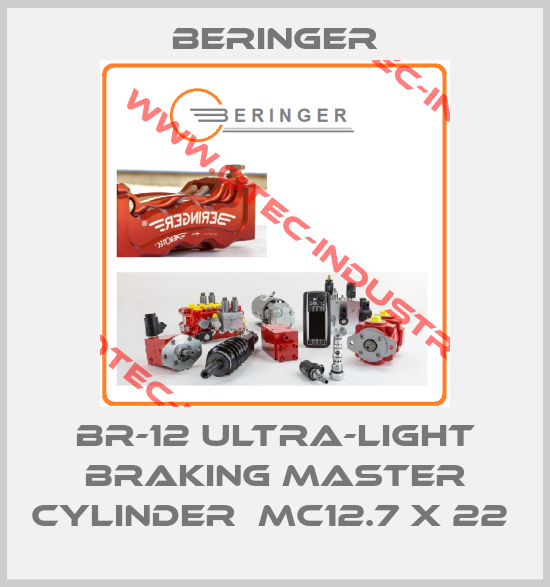 BR-12 ULTRA-LIGHT BRAKING MASTER CYLINDER  MC12.7 X 22 -big