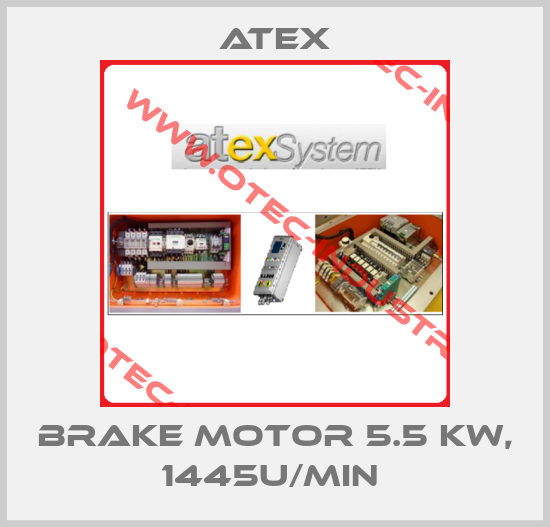 BRAKE MOTOR 5.5 KW, 1445U/MIN -big
